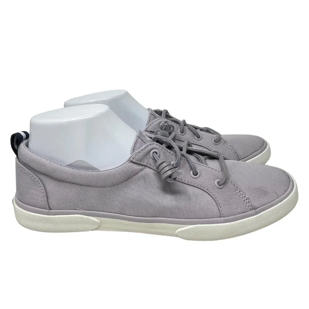 Sperry Womens‎ Pier Wave Purple Lilac Canvas Lace Up Sneaker STS87255 Size 10
